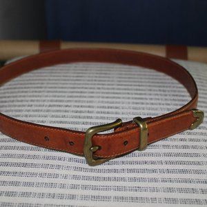 Fossil - Cognac colored leather belt Size Medium